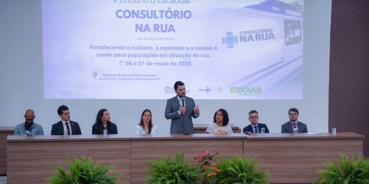 SES realiza V Encontro Estadual de Equipes de Consultório na Rua em Goiás