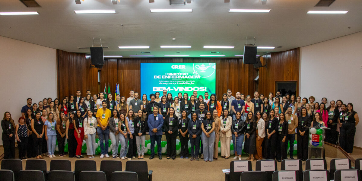 Crer reúne 150 profissionais em 1º Simpósio de Enfermagem com foco em segurança assistencial e reabilitação