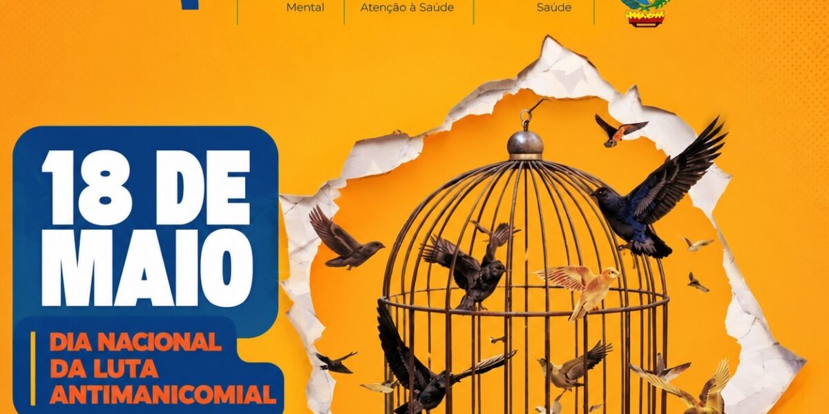 SES-GO promove live em alusão ao Dia Nacional da Luta Antimanicomial