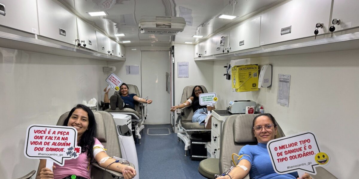 Ação do Hetrin e Hemogo vai beneficiar até 316 pessoas com sangue