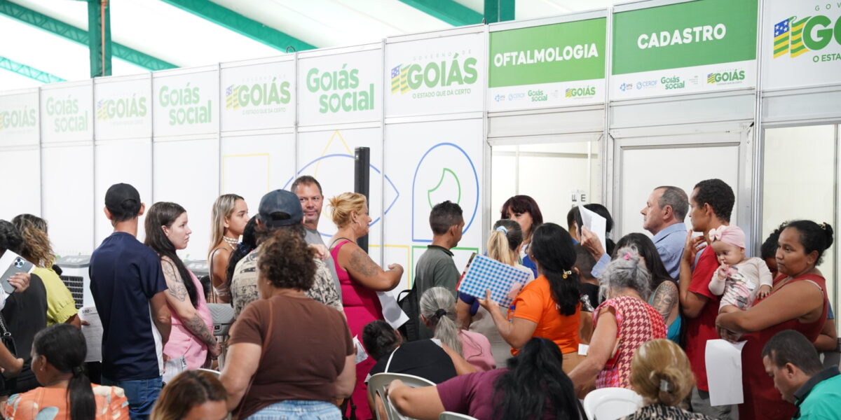 Saúde realiza mais de 1,6 mil atendimentos durante Goiás Social na Região Noroeste de Goiânia
