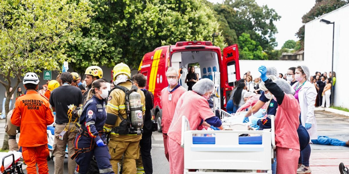 Hecad realiza Simulado de Evacuação Hospitalar com participação de Bombeiros, Samu e Polícia Científica