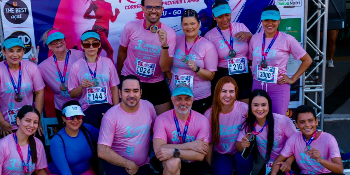 HCN reforça conscientização no Outubro Rosa e participa da 3ª Corrida Rosa e Azul em Uruaçu