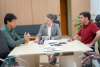 Secretário Rasível Santos se reúne com deputado, Issy Quinan, e Prefeito de Caçu, Kelson Souza Vilarinho – 03/06/2026