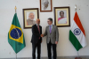 Alta gestão da SES reúne-se em Brasília com o embaixador da Índia &#8211; 28/10/2025