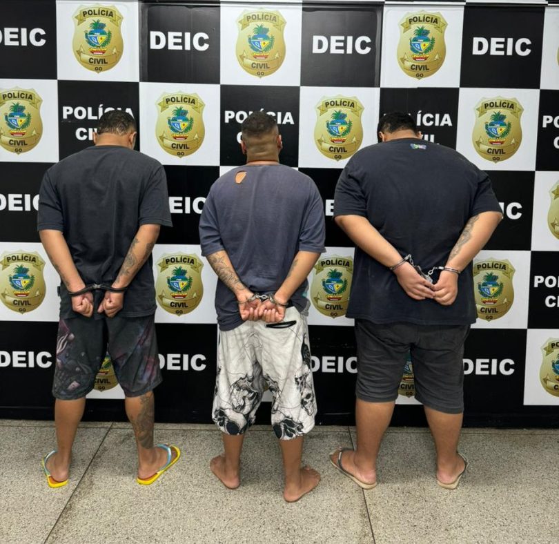 PCGO prende três simpatizantes de torcida organizada logo após emboscada criminosa