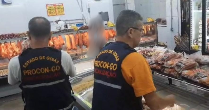 Procon Goiás retira mais de 200 quilos de carnes impróprias para consumo de circulação