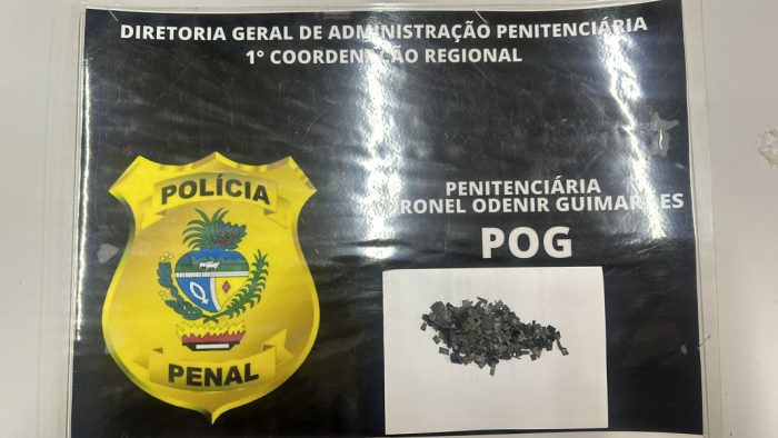 Polícia Penal intercepta jovem tentando repassar droga sintética para reeducando da POG