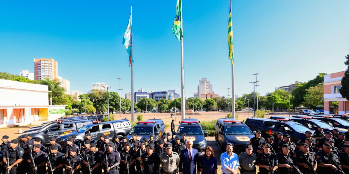 Caiado recebe nova turma da Rotam e reforça especialização estratégica com policiais altamente capacitados