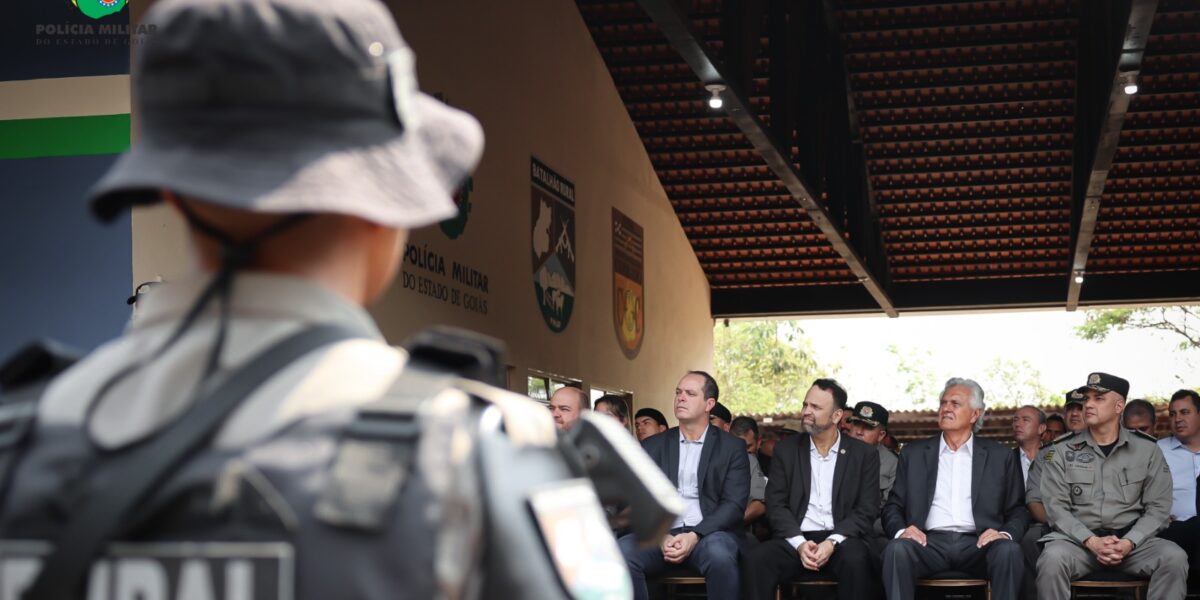 Caiado reforça respaldo ao trabalho dos policiais goianos