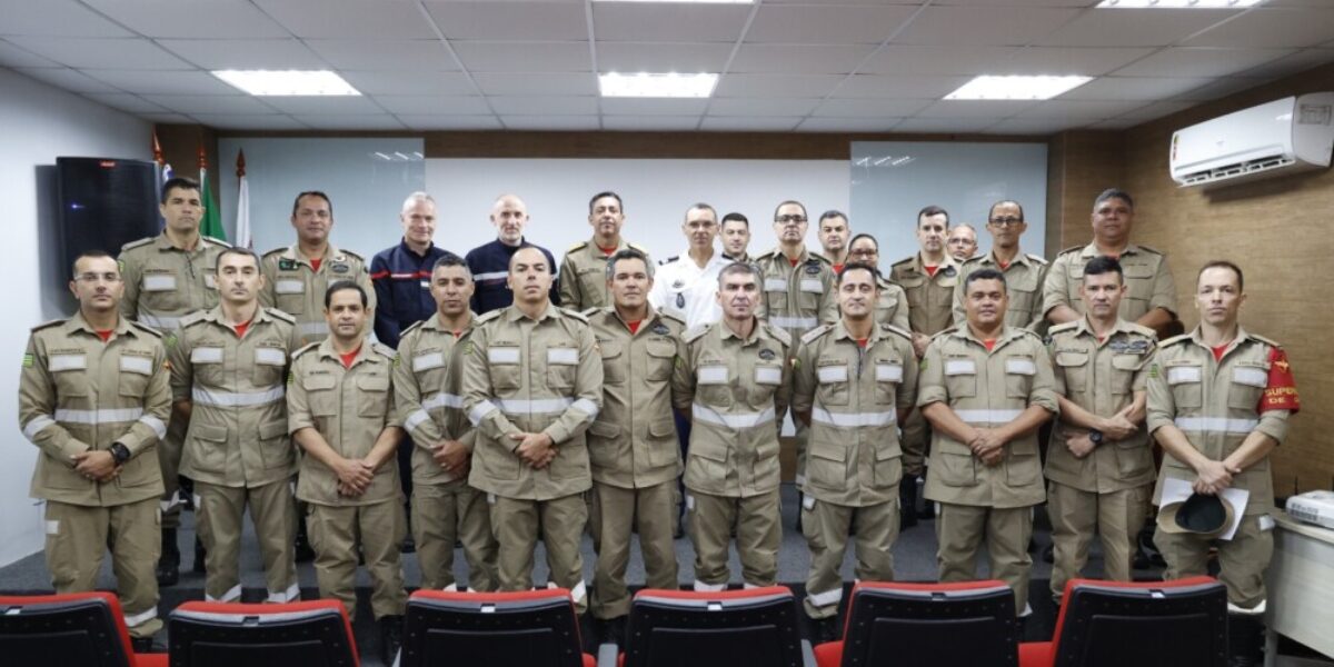 CBMGO e Governo da França iniciam curso internacional de combate a incêndios florestais