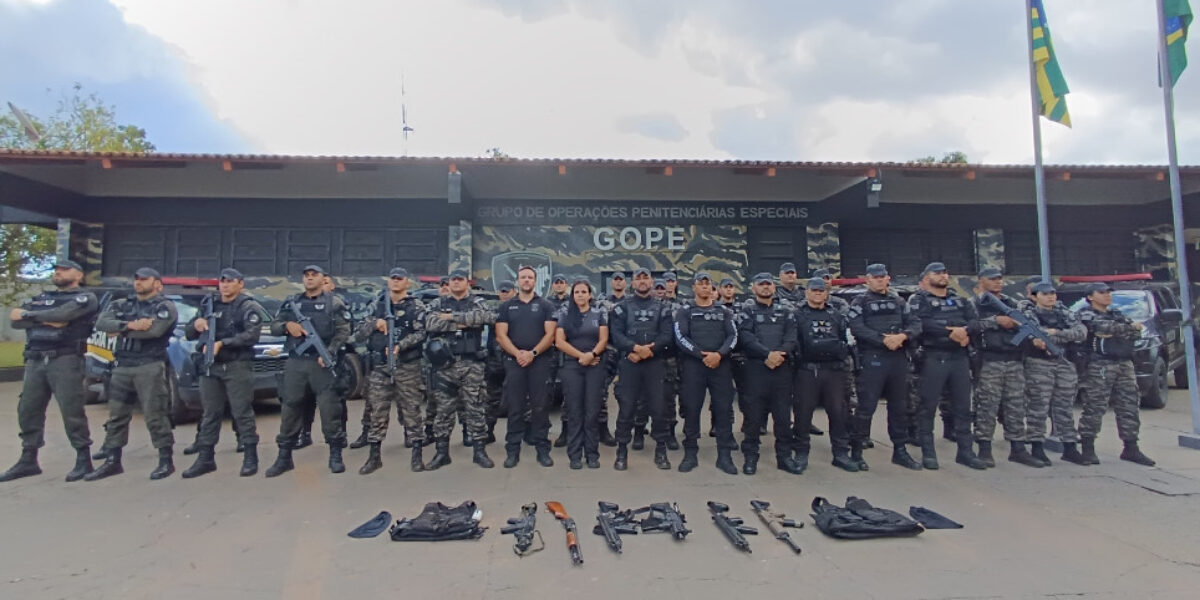 Polícia Penal apresenta dados com reduções históricas