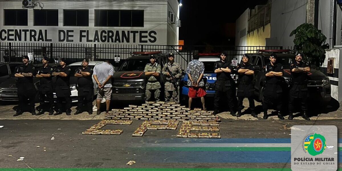 Polícia Militar apreende 165kg de supermaconha