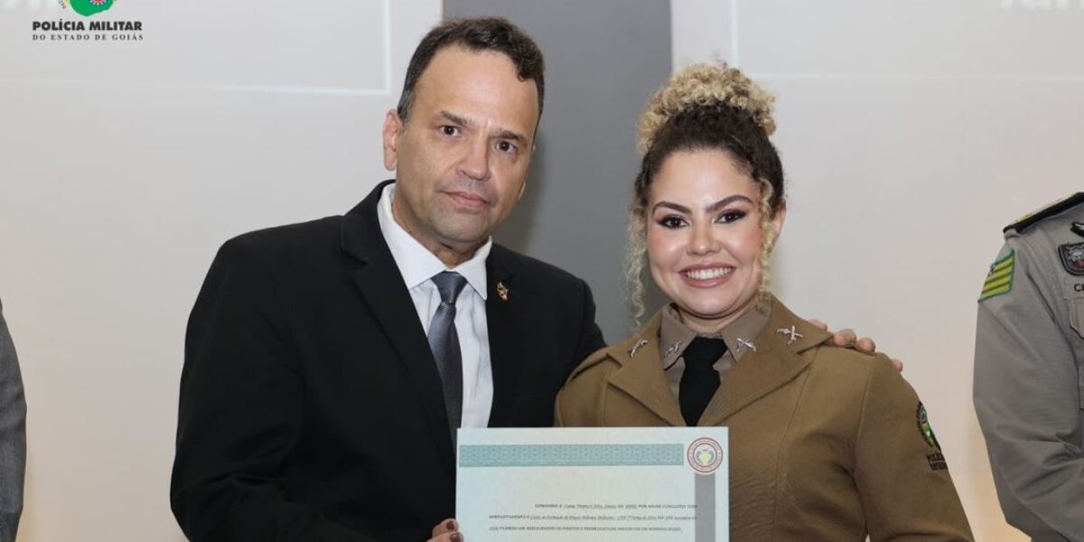 PMGO realiza Formatura e Colação de Grau do Curso de Formação de Praças