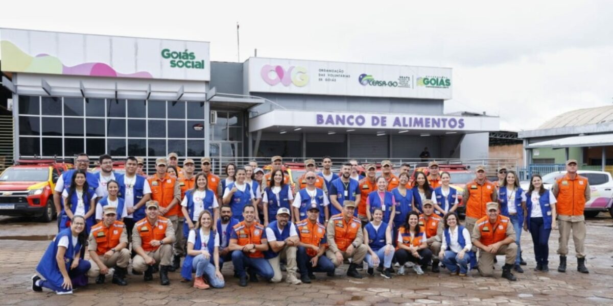 CBMGO inicia entrega de assistência a municípios goianos durante a Operação Goiás Alerta e Solidário