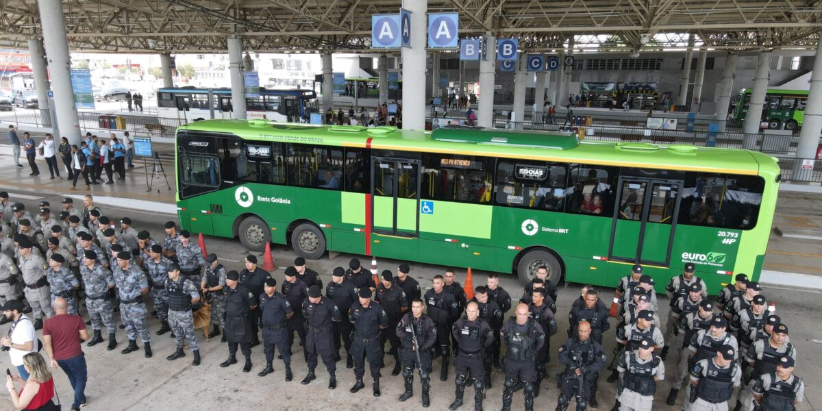 Governo de Goiás lança Operação Natal Seguro no Transporte Público