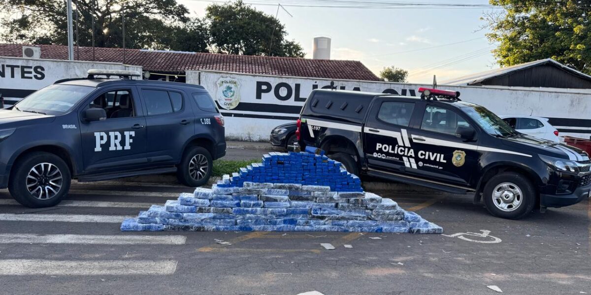 Integração: em Goiás, Polícia Civil e PRF prendem quatro pessoas por tráfico interestadual de drogas