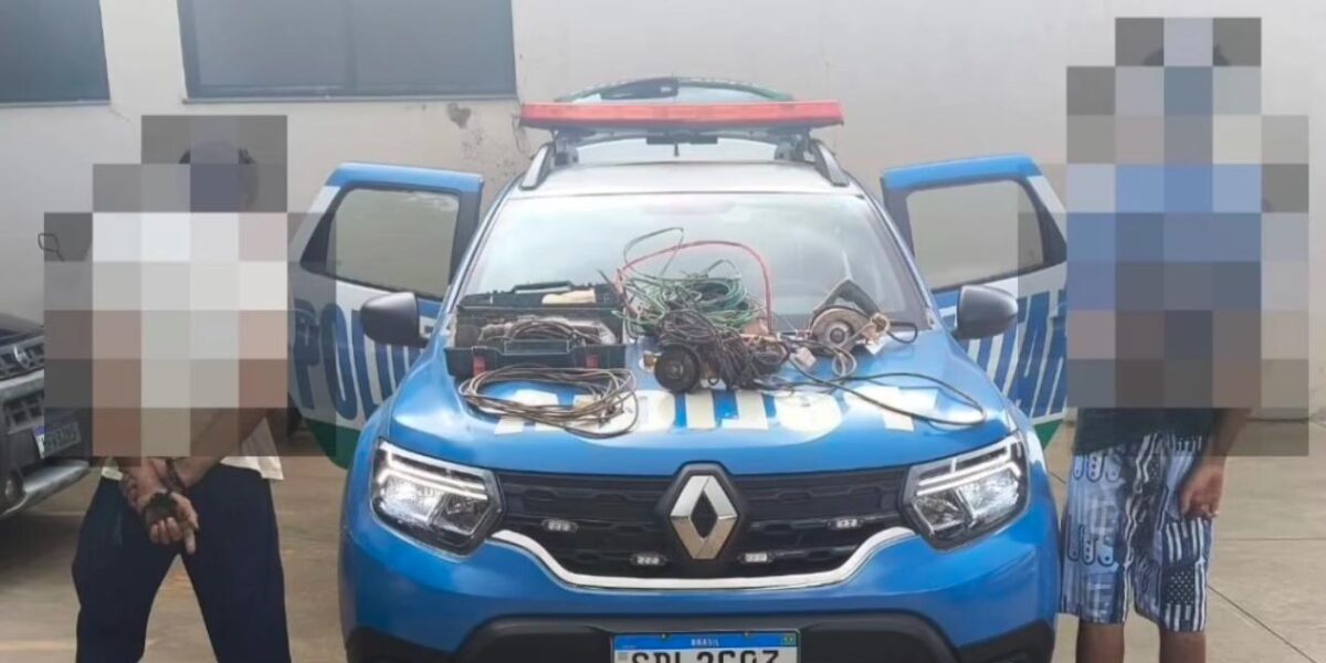 PMGO intensifica combate ao crime de furto e prende suspeitos em Aparecida de Goiânia