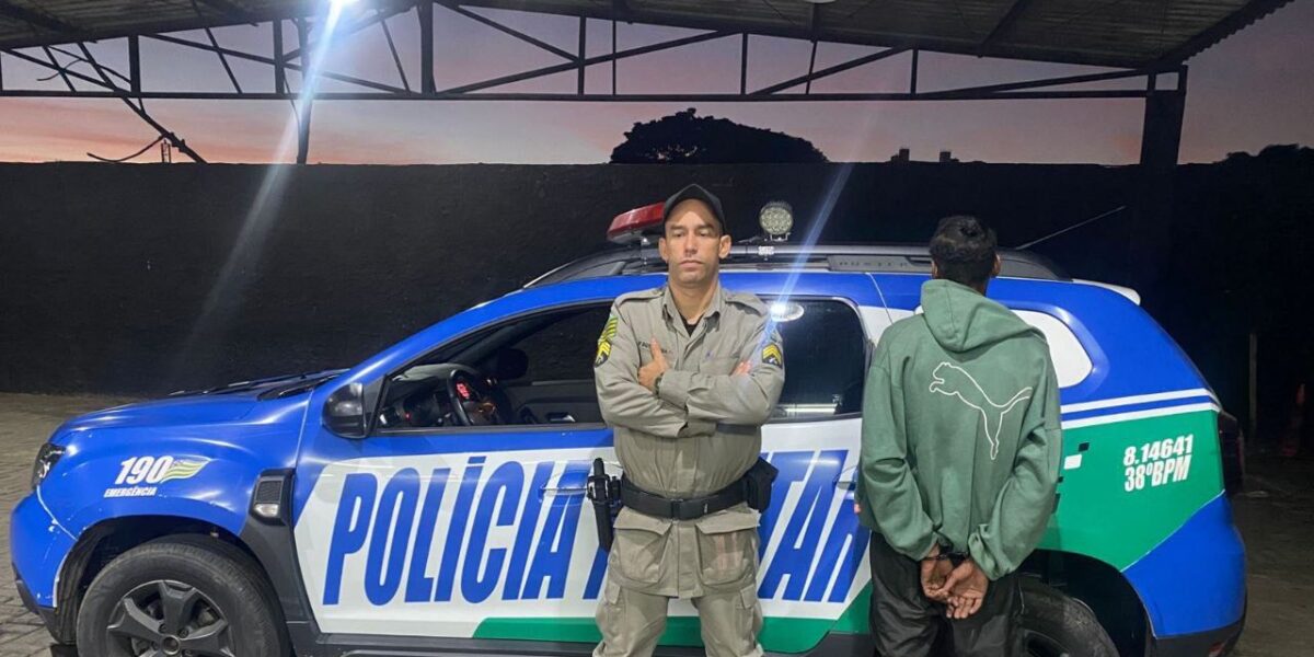 Polícia Militar prende morador de rua reincidente por furto no Centro de Goiânia