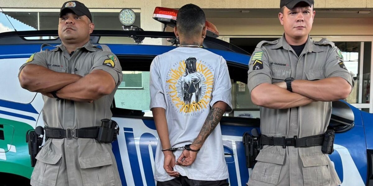 Polícia Militar realiza prisão em flagrante de homem por tráfico de drogas