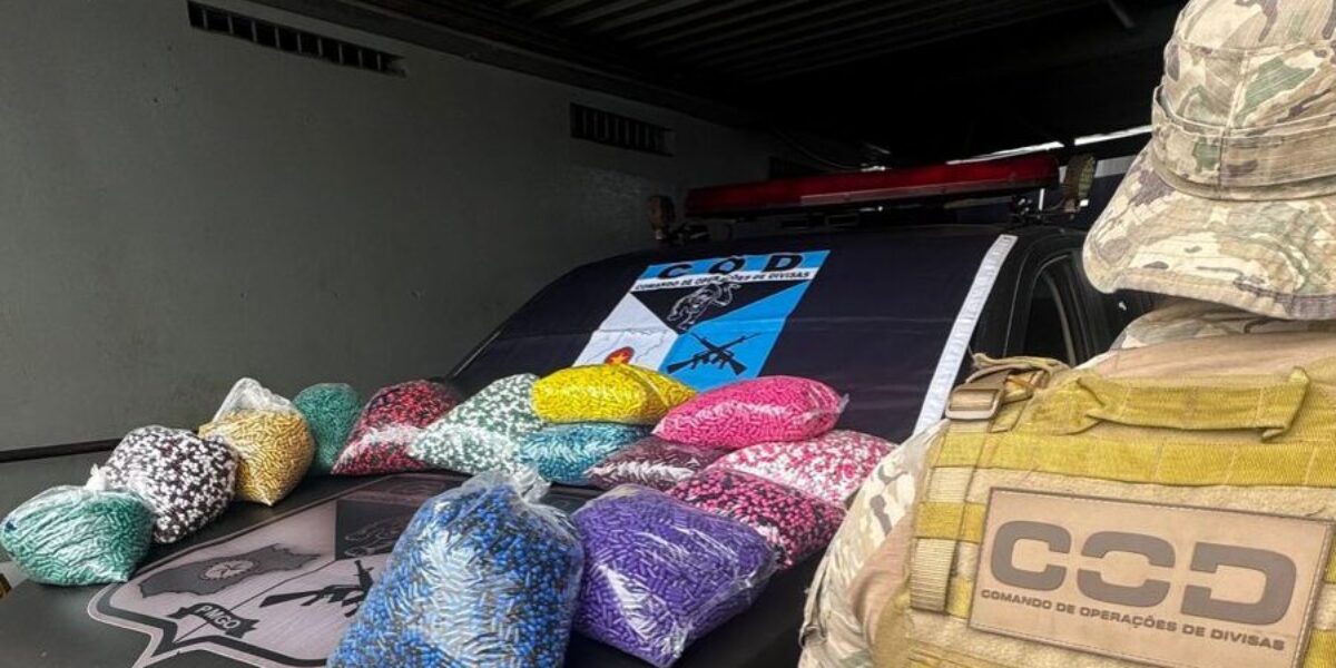 COD apreende mais de 56 mil comprimidos ilegais