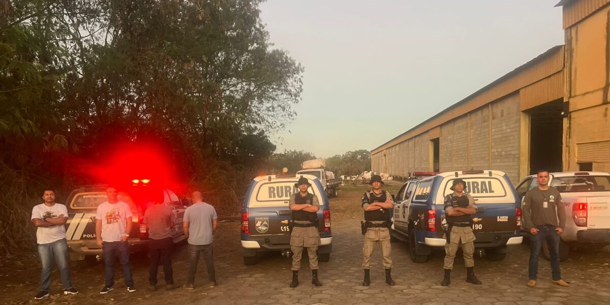 Batalhão Rural em ação conjunta com a Agrodefesa e DEMA fecha depósito clandestino de agrotóxicos em Aparecida de Goiânia