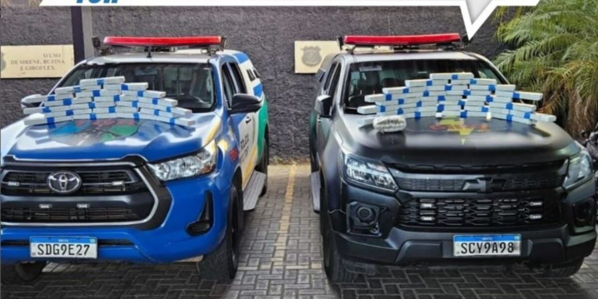 Operação conjunta da PMGO prende homem com 46 peças de maconha em Goiânia