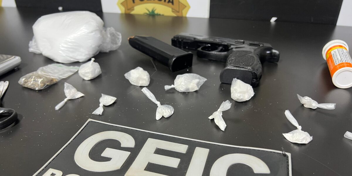 Polícia Civil prende homem por tráfico de drogas e corrupção de menores em Valparaíso