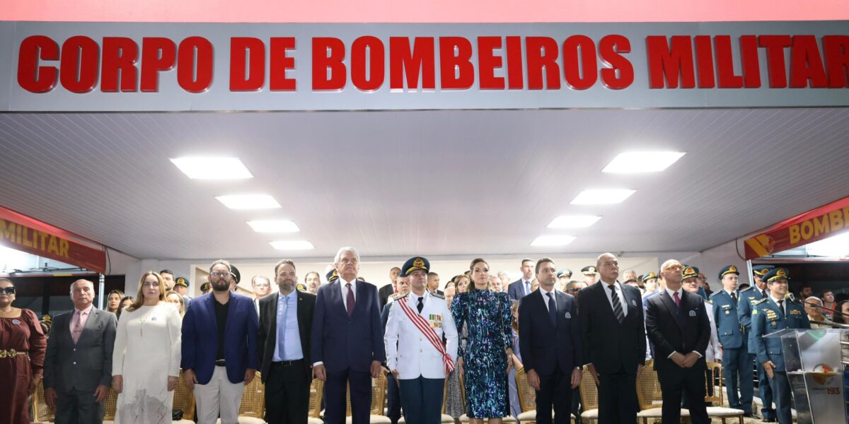 Caiado anuncia promoção de 650 profissionais na celebração pelo Dia Nacional dos Bombeiros