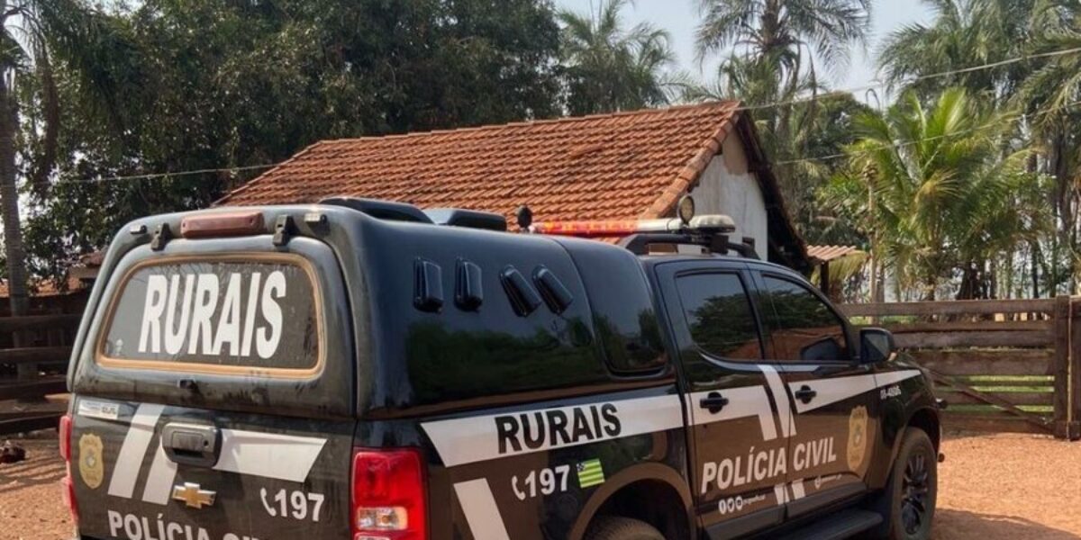 PCGO prende homem envolvido em roubo em propriedade rural de Abadiânia