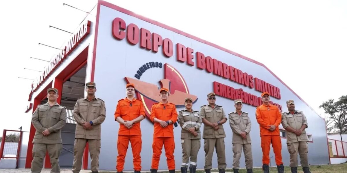 Governo de Goiás inaugura destacamento do Corpo de Bombeiros em Alto Paraíso