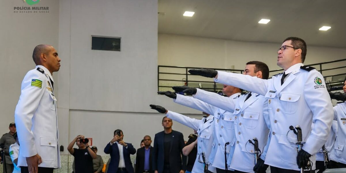 Polícia Militar de Goiás realiza formatura do 12º Curso de Habilitação de Oficiais da Saúde