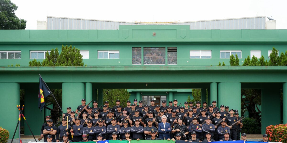 Caiado recebe nova turma da Rotam e reitera postura de combate à criminalidade