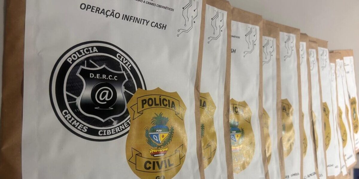 PCGO deflagra operação ‘Infinity Cash’ contra fraude milionária em instituição financeira