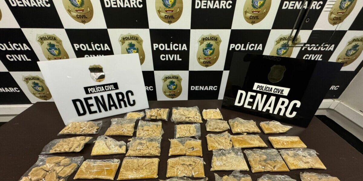PCGO prende três mulheres do Pará flagradas com drogas escondidas em cabeceira de cama
