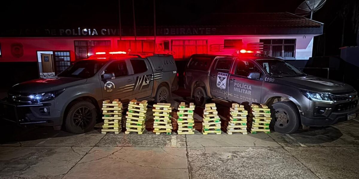 Operação integrada entre COD e DOF resulta na apreensão de 210 kg de maconha