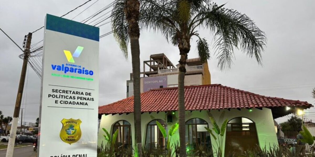 Nova Secretaria de Políticas Penais e Cidadania é implantada em Valparaíso de Goiás