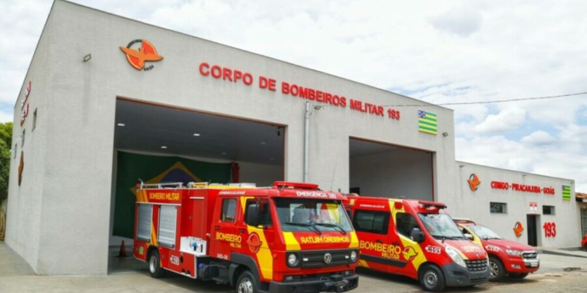 CBMGO inaugura Destacamento Bombeiro Militar de Piracanjuba