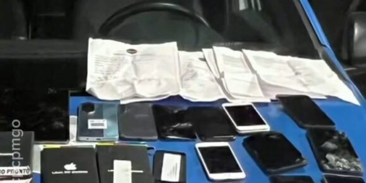 PMGO prende suspeitos por furto, tráfico e receptação após ação rápida em Goiânia