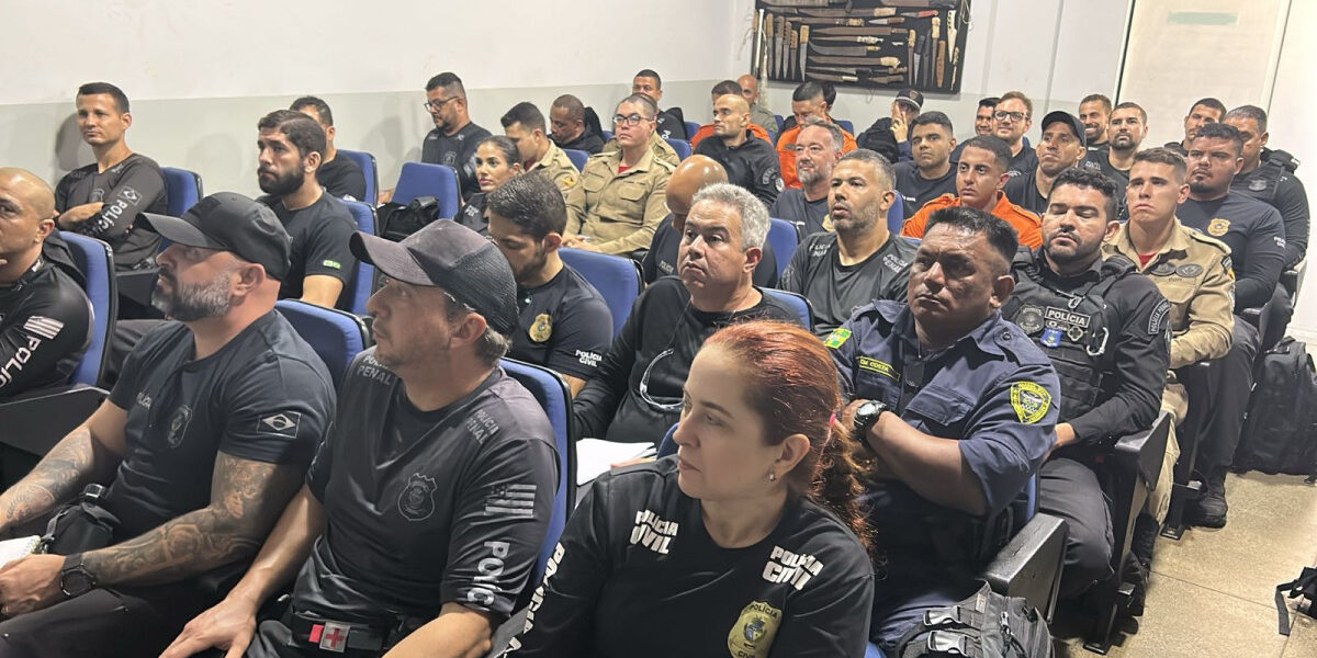 Curso de Atendimento Pré-Hospitalar Tático integra forças de segurança em Goiás