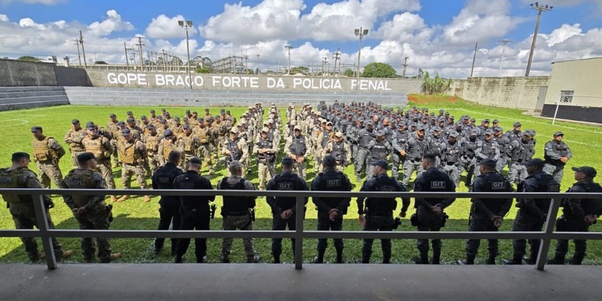 Polícia Penal lança ação integrada de reforço na segurança dos presídios no final do ano
