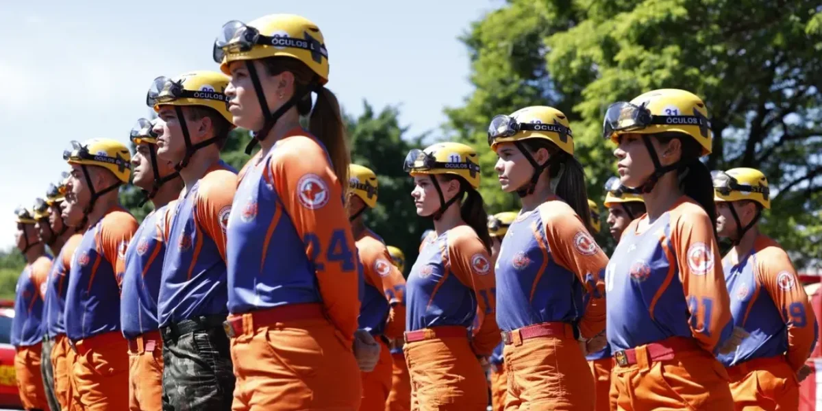 CBMGO promove formatura do Curso de Operações de Resgate