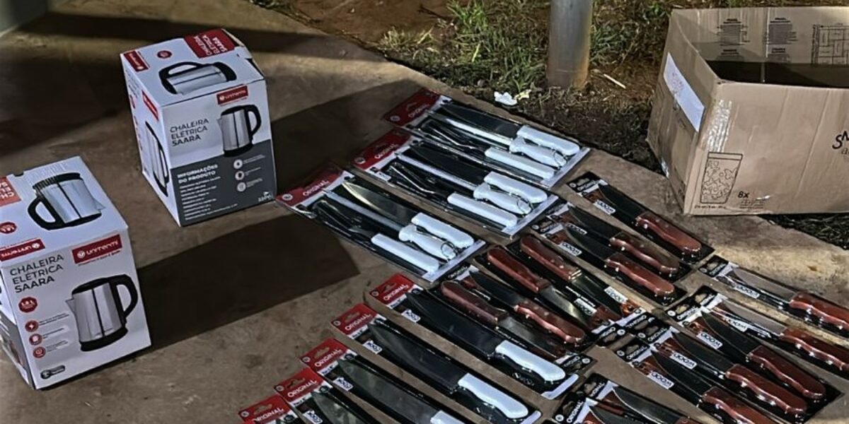 PMGO prende suspeito em flagrante por furto em Goiânia