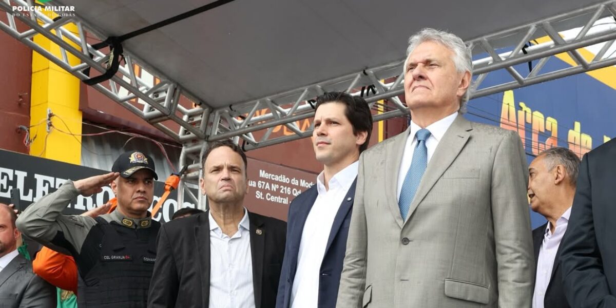 Governo de Goiás entrega helicóptero e reforça segurança durante Operação Natal Seguro 2025