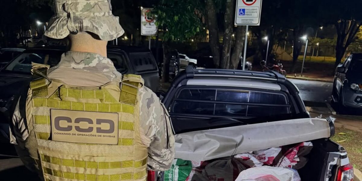 COD prende homem transportando quase meia tonelada de cristais de quartzo extraídos ilegalmente
