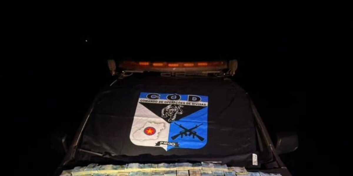 COD apreende R$ 1 milhão em espécie na região Sul de Goiás