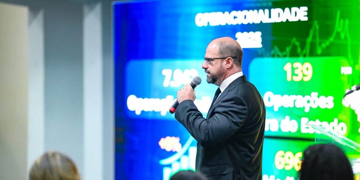 Polícia Civil de Goiás realiza quase 8 mil operações em 2025 e amplia atuação fora do Estado