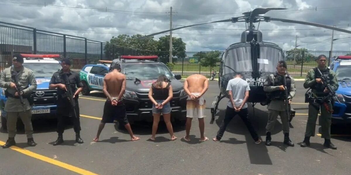 PM prende suspeitos de sequestro em menos de 4 horas após crime em Caldas Novas