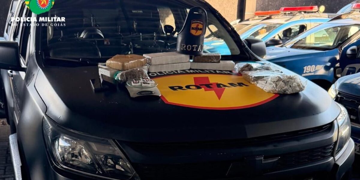 ROTAM prende homem com drogas e cobras exóticas em Goiânia