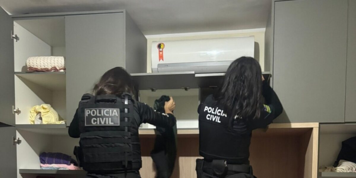 PCGO apreende armas em operação contra investigado por intolerância religiosa e ameaça armada